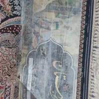 فرش نگین مهستان کاشان سالم ۱۲۰۰ شانه ۳۶۰۰ تراکم|فرش|رودهن, |دیوار