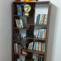 استند طرح توسکا|کتابخانه، شلف، قفسه‌های دیواری|یزد, |دیوار