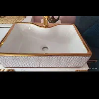 روشویی همراه شیر طلایی اهرمی