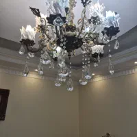 لوستر برنز ۴ شاخه دوبل