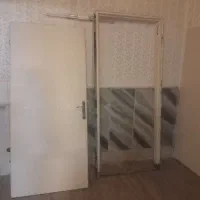 درب تمام چوب با کوم اهنی