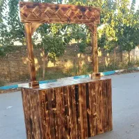 کانتر چوب روسی میز کار