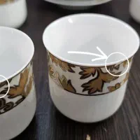 قهوه خوری / چای خوری طلایی|ظروف سرو و پذیرایی|اصفهان, باغ دریاچه|دیوار