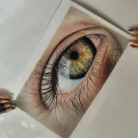 سفارش نقاشی چهره با مداد رنگی|خدمات پیشه و مهارت|یزد, |دیوار