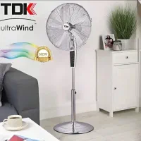 پنکه ایستاده تمام استیل ۱۸ اینچی