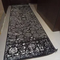 کناره ماشینی کاملانو تازه خریدم رنگ طوسی مشکی سفید