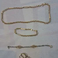 زنجیر ورساچ و دستبند و گوشواره|جواهرات|قرچک, زیبا شهر|دیوار