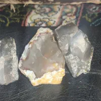 سنگ خام عقیق کبود وعقیق حلوایی|کلکسیون اشیاء عتیقه|فولادشهر, A2|دیوار