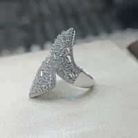 انگشتر روز زن /مادر/نقره 925|جواهرات|یزد, |دیوار