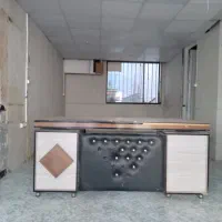 میز، پنج تیکه ال شکل همراه باشیشه رو میز