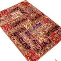 فرش چهل تیکه خاتمی دوزی