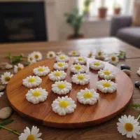 شمع بابونه و انواع مختلف|صنایع دستی و سایر لوازم تزئینی|شیراز, نصرآباد|دیوار