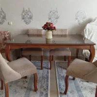 میز ناهار خوری ۶ نفره|میز و صندلی غذاخوری|تهران, مینیسیتی (شهرک نفت)|دیوار