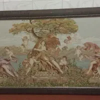 تابلو بزرگ فرشته طرح کامپیوتر