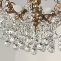 لوستر برنجی