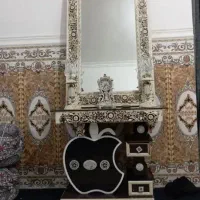 آینه شمعدان کنسول به همراه باند