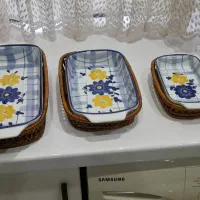 ظروف گل پنبه|ظروف سرو و پذیرایی|رشت, بازار|دیوار