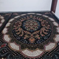 فرش 12متری 2تاسرمه ای یکی قرمز|فرش|ازنا, |دیوار