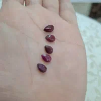 یاقوت قرمز الماسی تراش