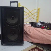 اسپیکر فوق قوی اکو میکسر باند و بلندگو و میکروفون