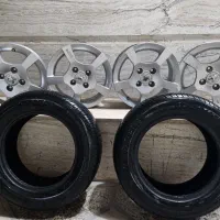 دو عدد لاستیک یزدوچهار عددرینگ پنج پر