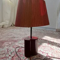 آباژور پایه چوبی