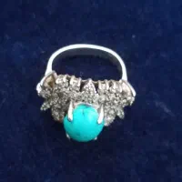 انگشتر نقره زنانه