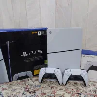 PS5 Slim Digital ریجن اروپا با دسته اضافه|کنسول، بازی ویدئویی و آنلاین|اردکان, |دیوار