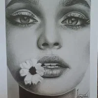 پذیرش سفارش وآموزش سیاه قلم چهره|تابلو، نقاشی، عکس|یزد, |دیوار