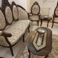مبلمان استیل ۸ نفره چوب سالم و محکم