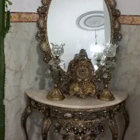 بوفه و آینه طرح برنز|بوفه، ویترین، کنسول|اردبیل, |دیوار