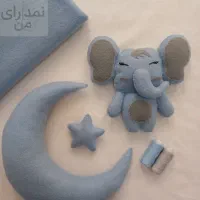 آویز اسم نمدی/ گیفت/ عروسک/ پک آموزش اعداد