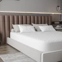 محاظ تشک ضد آب یکنفره ۹۰ در ۲۰۰|رختخواب، بالش، پتو|ساری, |دیوار