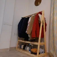 استند چوبی لباس