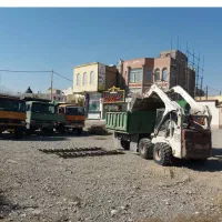 نخاله و خاک برداری بابکت و خاور