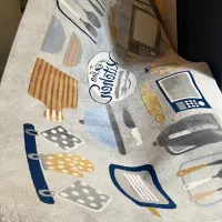 دوعددفرش اشپزخانه  مدل طرح اشپزخانه