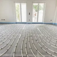 تاسیسات گرمایش از کف لوله کشی فنر زن جوشکاری