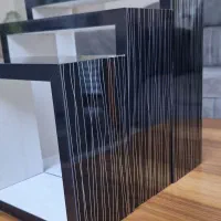 شلف سه عددی جنس هایگلاس و رومیزی|کتابخانه، شلف، قفسه‌های دیواری|کرج, کیانمهر|دیوار