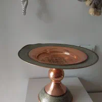 شیرینی خوری خاتم کاری شده مسی