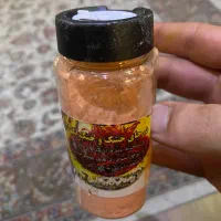 پودر زعفران قوطی نمک پاشی