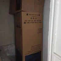 کارتن یخچال و لباسشویی با هم