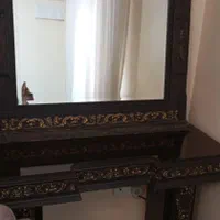 اینه کنسول ..پنل پرده .میز جلو مبلی با دوتا عسلی|بوفه، ویترین، کنسول|رباط‌کریم, |دیوار