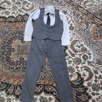 جلیقه پیراهن و شلوار و کراوات