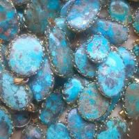 گردنی آویز فیروزه