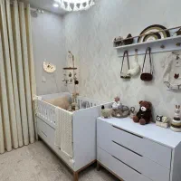 سرویس تخت و کمد کودک و نوزاد تمام ام دی اف سفارشی