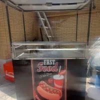 دکه فلافلی تمام استیل|کافی‌شاپ و رستوران|شیراز, کوشک میدان|دیوار