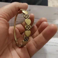 دو عدد دستبند طلا با حداقل کارمزد