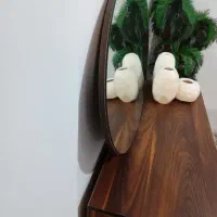 کنسول MDF جادار با آینه cnc نو نو|بوفه، ویترین، کنسول|رشت, گلباغ نماز|دیوار