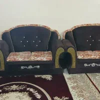 مبل هفت نفره همراه عسلی