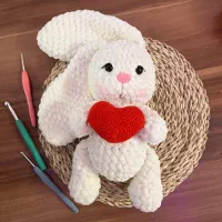 عروسکهای مخمل دستبافت ولنتاینی|اسباب‌بازی بچه|تهران, تختی|دیوار